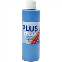 pluscolor Plus Color Bastelfarbe, Primärblau, 250 ml/ 1 Fl.