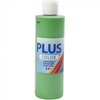 pluscolor Plus Color Bastelfarbe, Hellgrün, 250 ml/ 1 Fl.