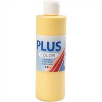 pluscolor Plus Color Bastelfarbe, Krokusgelb, 250 ml/ 1 Fl.