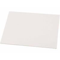 10x Canvas schilderijen maken dun doek/paneel 15 x 21 cm Wit