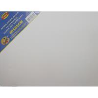 2x Canvas schilders doek 40 x 60 cm zware kwaliteit Wit