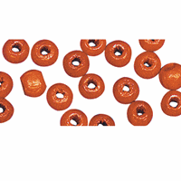 Rayher hobby materialen 230x oranje houten kralen 6 mm Oranje