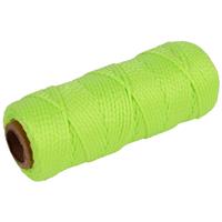 4x stuks touw/uitzetkoord groen 1,5 mm x 50 meter Groen