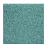 Rayher hobby materialen 5x stuks turquoise blauw glitter papier vellen 30.5 x 30.5 cm Turquoise