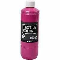 diverse Textilfarbe, 500 ml, Pink