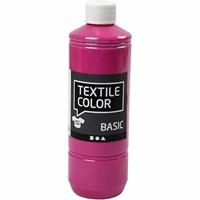 Creativ Company Textielverf Roze, 500ml