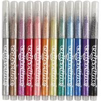 Colortime - Marker 4,2 mm - Glitter - 12 Stck.