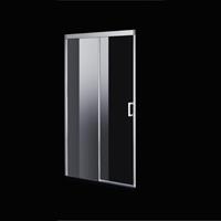 Boss & Wessing Nisdeur  Linea 128x200 cm Soft-Close Aluminium Profiel Chroom