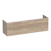 sanituba EVO onderkast 160cm legno calore