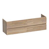 sanituba Natural Wood Solution onderkast 160cm