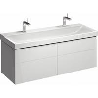 Geberit Xeno2 wastafelonderkast 4 laden 137,4cm wit wit