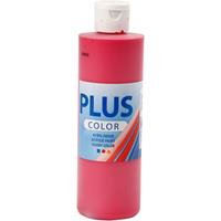 pluscolor Plus Color Bastelfarbe, Primärrot, 250 ml/ 1 Fl.