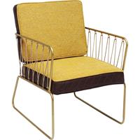 Kare Design Fauteuil String Yellow