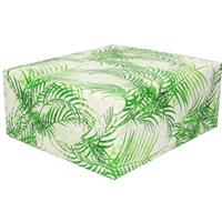 5x rollen inpakpapier/cadeaupapier wit/groene palmbomen print 200 x 70 cm - Cadeaupapier