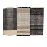nanimarquina Tres Teppich  Farbe: schwarz Größe: 200x300cm