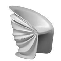 driade Modesty Veiled Sessel/Sofa  Farbe: weiß
