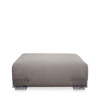 kartell Plastics Duo Sessel/Sofa  Maße: B88 x H34 x T88 cm Farbe: grau