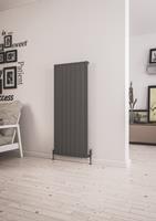 eastbrook Addington type 10 radiator 140 x 58,8cm 1206 watt antraciet