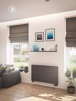 eastbrook Addington type 21 horizontale radiator 58,8 x 100cm 1694 watt antraciet