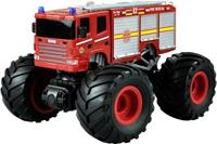amewi Rood Brushed 1:18 RC auto Elektro Monstertruck Achterwielaandrijving RTR 2,4 GHz