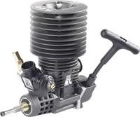 forceengine Force Engine nitromotor 28 Black Series vermogen 2.9 pk / 2.15 kW cilinderinhoud uitlaatpoort Achterkant