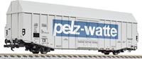 Liliput L235807 H0 grote goederenwagen Hbks „pelz-watten” van de DB