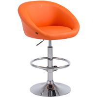 paalofficefurniture Paal Office Furniture - Barhocker Miami V2 Kunstleder-orange