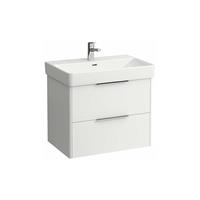 laufen Base Waschtischunterschrank, 2 Schubladen, für Waschtisch 810967, Farbe: Weiß glänzend - H4023321102611