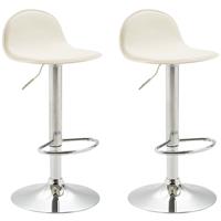 clp 2er Set Barhocker Lana V2 Kunstleder-creme