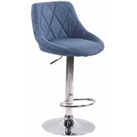 paalofficefurniture Paal Office Furniture - Barhocker Lazio Stoff-blau
