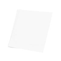 Shoppartners 20x stuks wit hobby karton vellen 48 x 68 cm -
