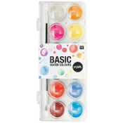 Rico Design Basic Pearl Water Colours Wasserfarbkasten 12 Farben