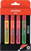 AMSTERDAM Marker Set Reflex 4 Stück