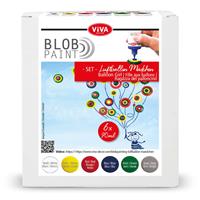 Viva Decor Blob Paint Set Luftballon-Mädchen 6x90ml