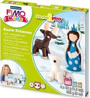 FIMO kids Modellier-Set Form & Play , Snow princess, , Level 2