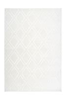 Arte espina Hochflorteppich - Monroe 300 Weiß weiß Gr. 80 x 300