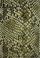 Yomonda Teppichart Snake weiß Gr. 80 x 150
