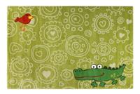 Sigikid Teppichart Crocodile hellgrün Gr. 80 x 150