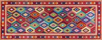 Wash+dry Teppich Santa Fe mehrfarbig Gr. 80 x 200