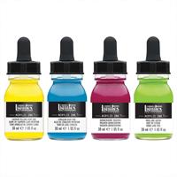 Liquitex Ink flüssige Acrylfarbe 30ml silber hell irisierend