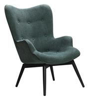 SalesFever Sessel, Strukturstoff, B80xT99xH92 cm dunkelgrün