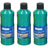 4x Acrylverf / temperaverf fles groen 250 ml -