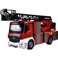 amewi 22502 Mercedes-Benz Feuerwehr-Drehleiterfahrzeug - Lizenzfahrzeug 1:18 RC truck 100% RTR Incl. accu en laadkabel