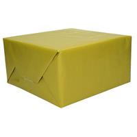 Shoppartners 5x stuks rollen Kraft inpakpapier groen 200 x 70 cm -