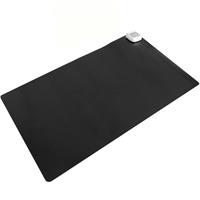 PRIMEMATIK Heizteppich Thermisches Heizmatte Beheizter Teppich Pad-Schreibtisch 60x36cm 65W schwarz