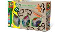 SES Creative SES - Eco Klei Mega Set (7x90 gram met tools)