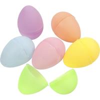 120x stuks surprise eieren pastel kleuren 4,5 cm -
