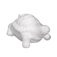 Rayher hobby materialen Pakket van 4x stuks piepschuim dieren figuren schildpadden van 12 cm -