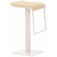 CLP Barhocker Lameng W78 Stoff-creme