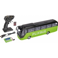 Carson 907342 FlixBus RC auto Elektro Bus Incl. accu, oplader en batterijen voor de zender